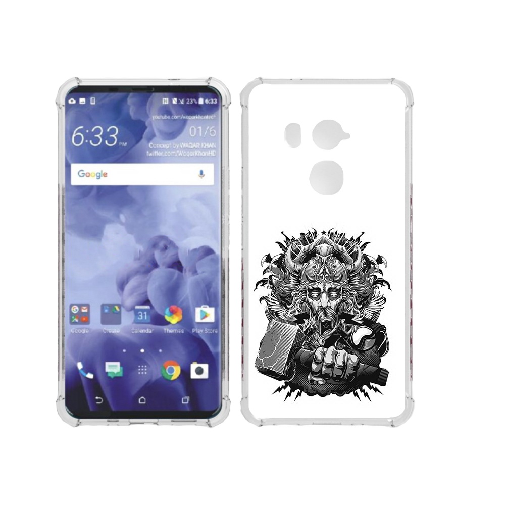 

Чехол MyPads Tocco для HTC U11 Plus злой тор, Прозрачный, Tocco