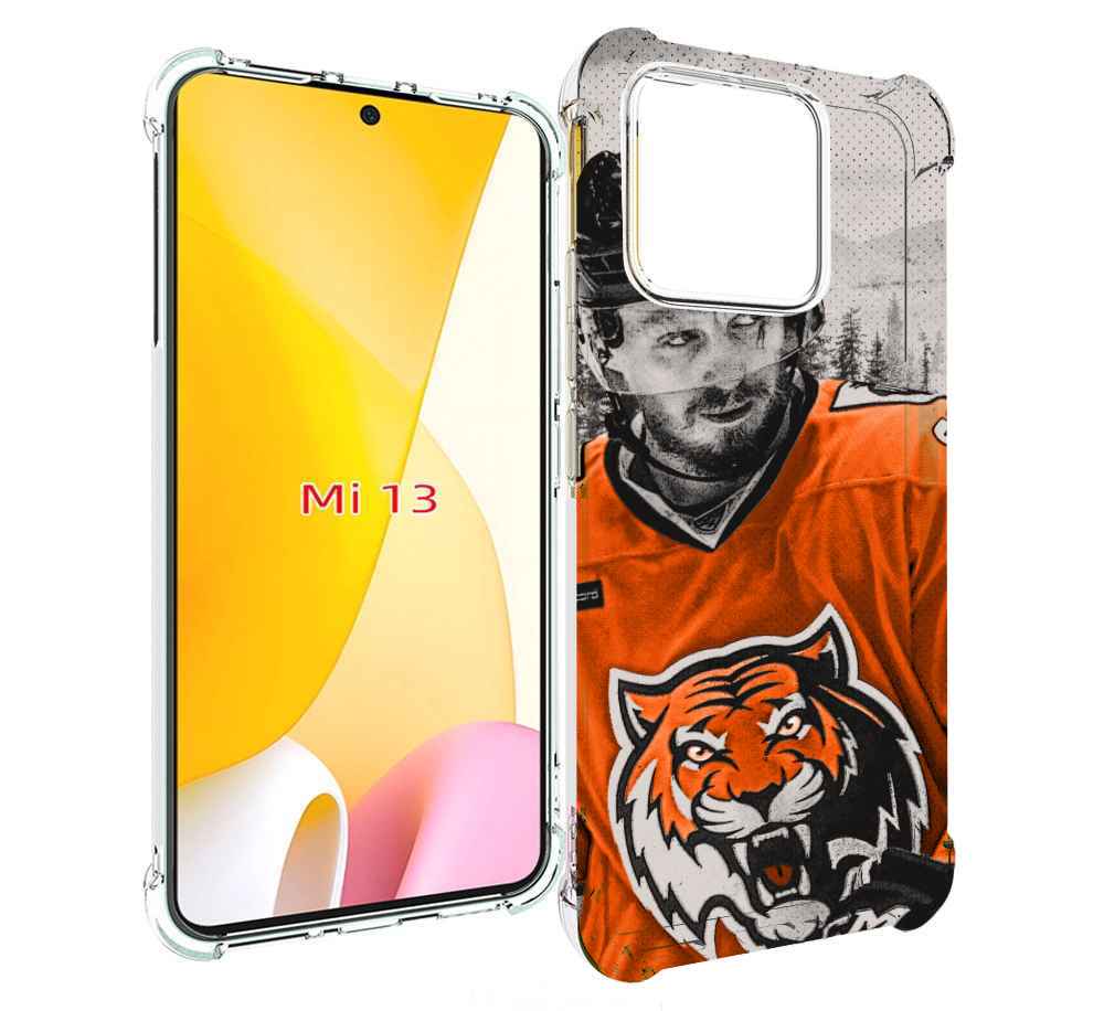 

Чехол MyPads хк амур мужской для Xiaomi 13, Прозрачный, Tocco