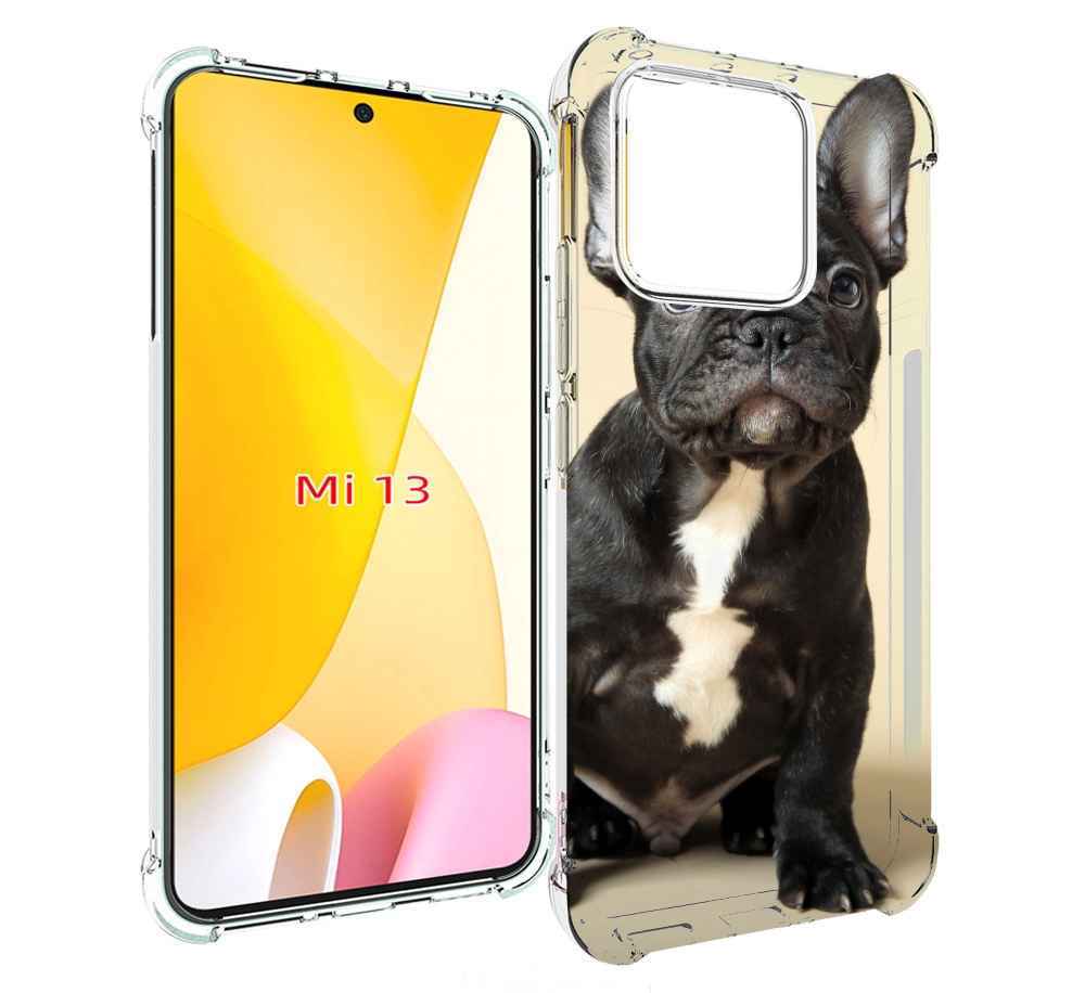 

Чехол MyPads французскии бульдог для Xiaomi 13, Прозрачный, Tocco