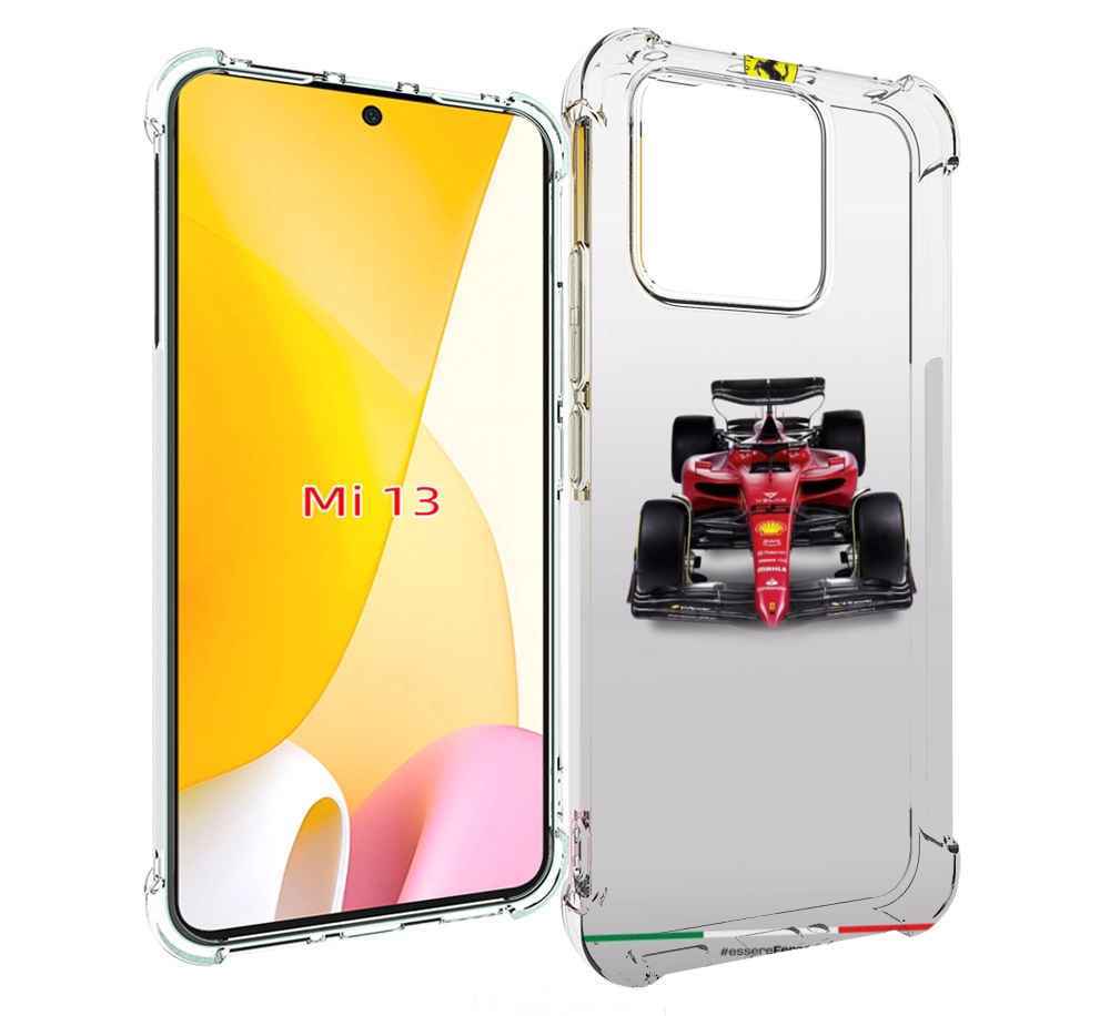 

Чехол MyPads формула 1 феррари для Xiaomi 13, Прозрачный, Tocco