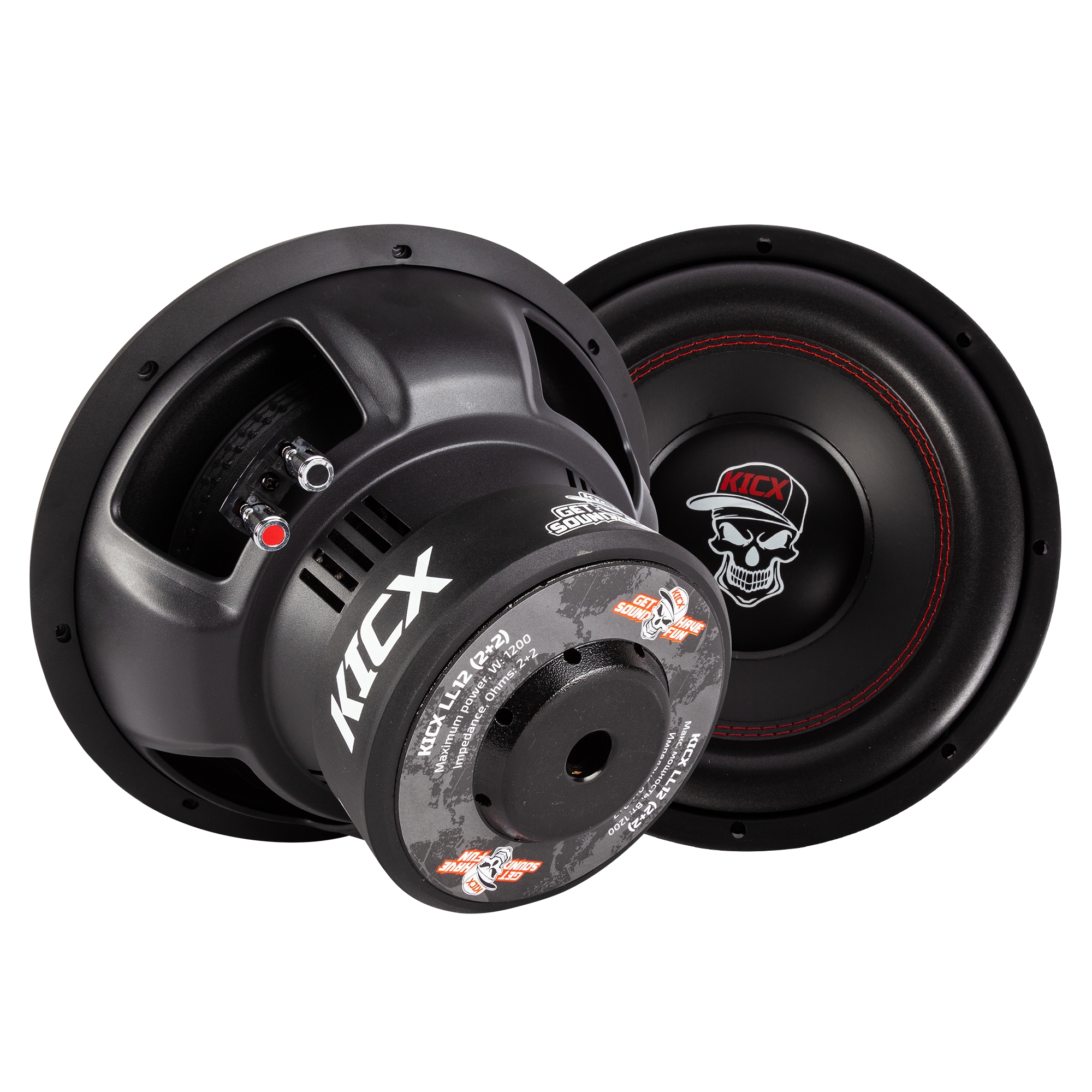 

Динамик низкочастотный Kicx Kicx LL12 (2+2 Ohm) Kicx LL12 (2+2 Ohm), Kicx LL12 (2+2 Ohm)