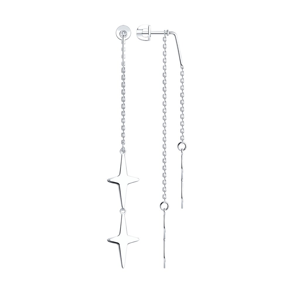 

Серьги из серебра SOKOLOV 94025571, 94025571