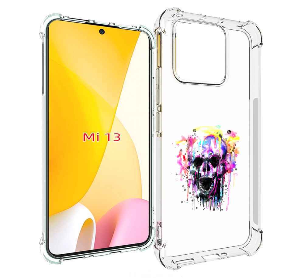 

Чехол MyPads граффити череп для Xiaomi 13, Прозрачный, Tocco