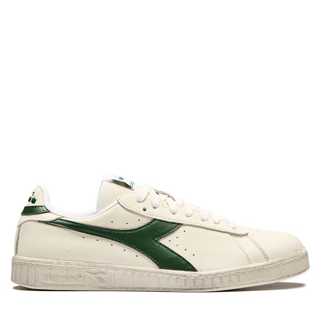 

Кеды мужские Diadora Game L Low Waxed белые 44 EU, Белый, Game L Low Waxed