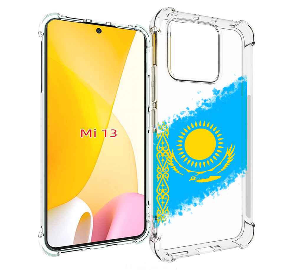 

Чехол MyPads флаг Казахстана для Xiaomi 13, Прозрачный, Tocco
