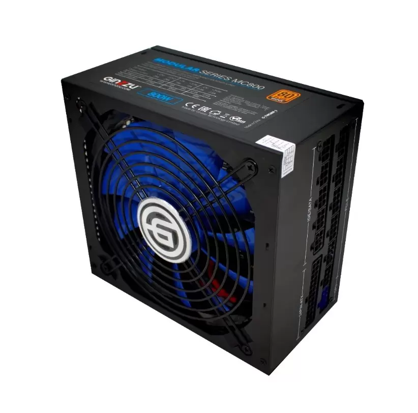 

Блок питания Ginzzu MC800 800W, Черный, MC800