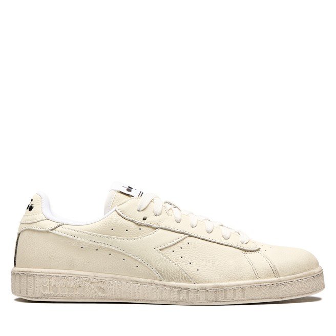 

Кеды мужские Diadora Game L Low Waxed белые 42.5 EU, Белый, Game L Low Waxed