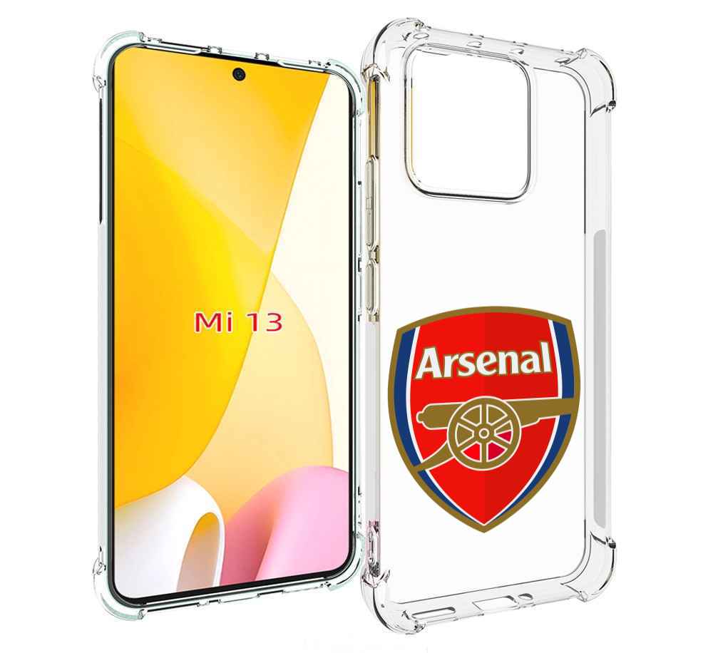 

Чехол MyPads фк-арсенал-2 для Xiaomi 13, Прозрачный, Tocco