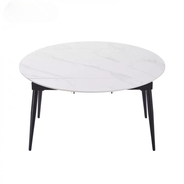 фото Круглый обеденный раздвижной стол xiaomi 8h jun telescopic rock board dining table