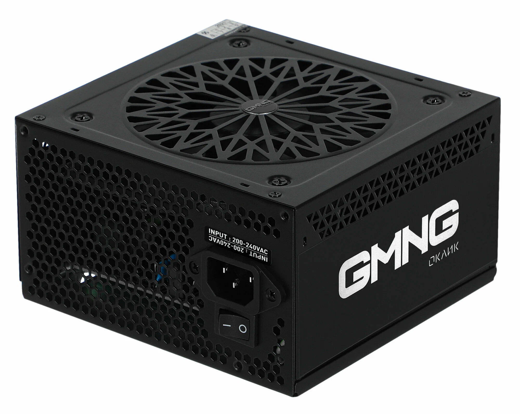 

Блок питания GMNG PSU-500W-80+ 500W, Черный, PSU-500W-80+