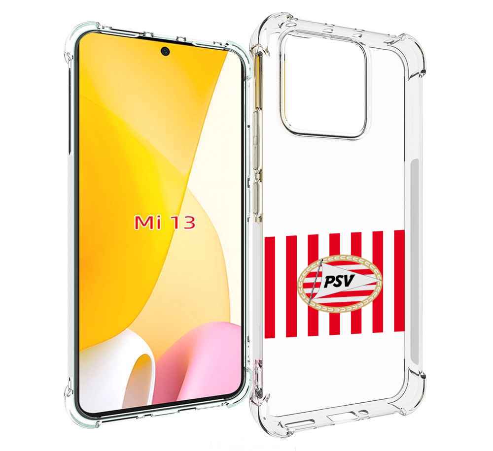 

Чехол MyPads фк псв голландия мужской для Xiaomi 13, Прозрачный, Tocco