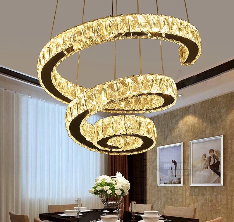 Подвес Luxury 1051-600 CH подвес D60H100 LED 80W ПУ 3 реж