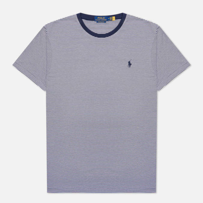 

Футболка мужская Polo Ralph Lauren 710-842738 синяя S, 710-842738