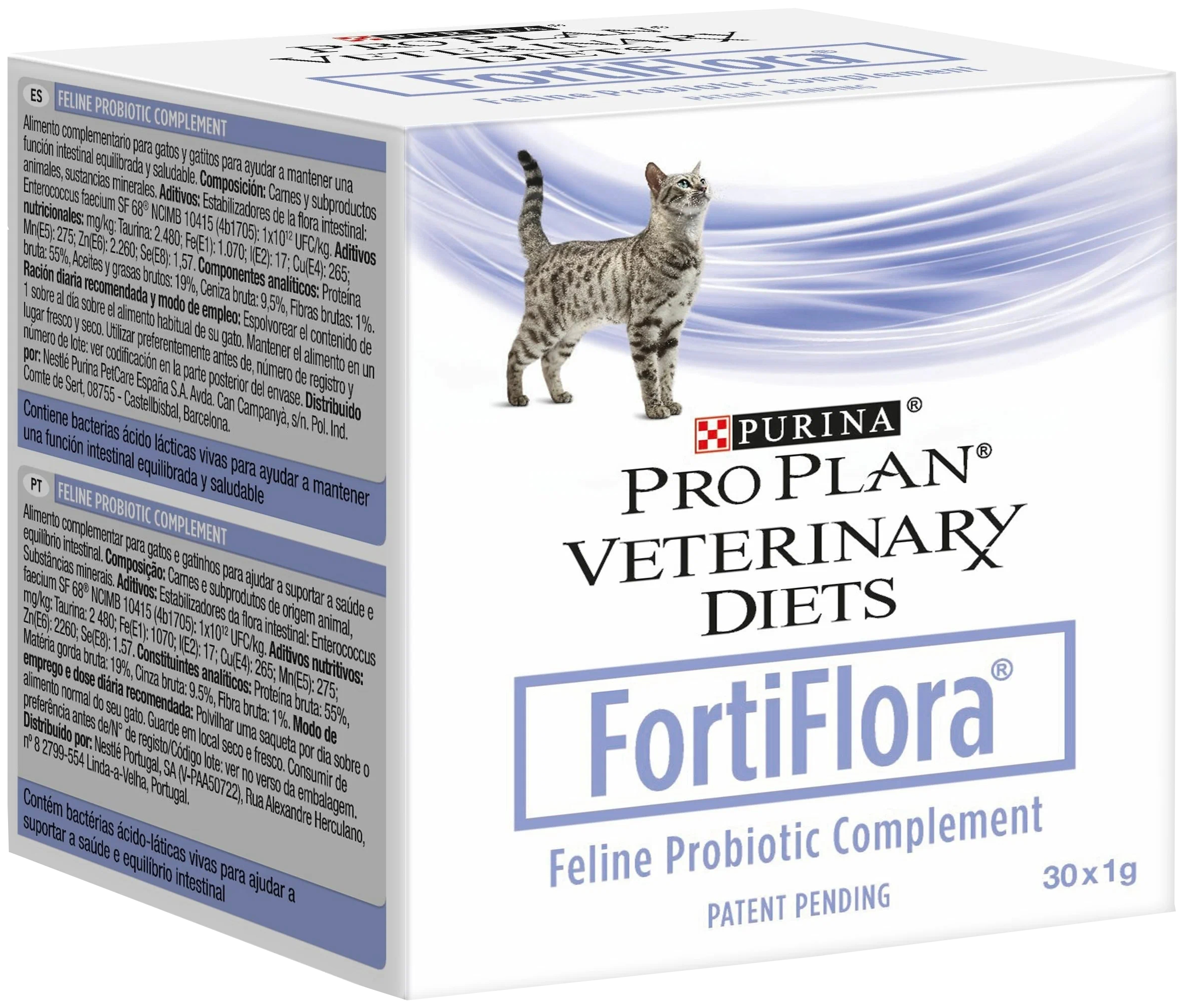 Пищевая добавка для кошек PRO PLAN VETERINARY DIETS FortiFlora 30 г