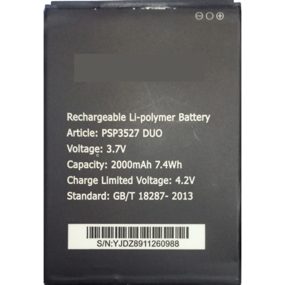 

Аккумуляторная батарея PSP3527DUO_BAT для Prestigio Wize NK3, PSP3527DUO