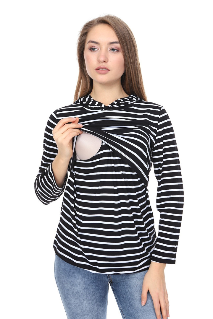 

Толстовка женская Luvmabelly 59055 черная S (доставка из-за рубежа), Черный, 59055
