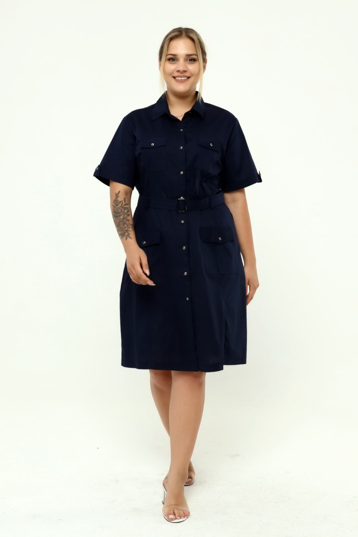 

Платье женское Pianoluce P-3001 синее 42 EU, P-3001