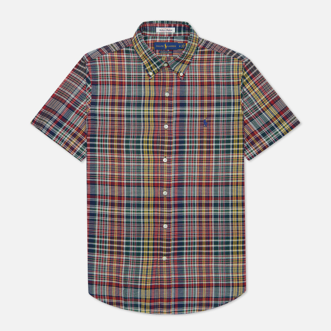 

Рубашка мужская Polo Ralph Lauren 710-837273 красная XL, 710-837273