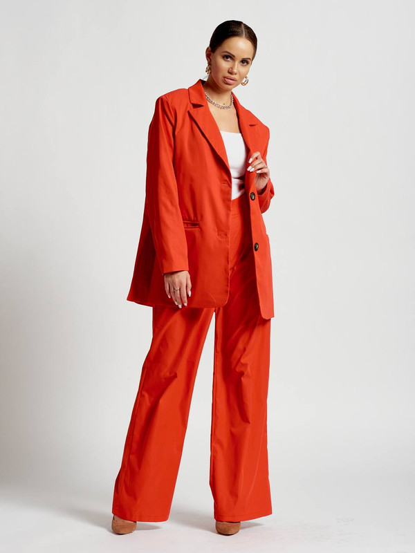 

Костюм женский DAZZLE STYLE Анита красный 42 RU, Анита