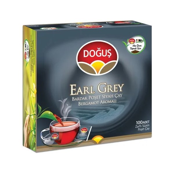 

Чай черный DOGUS Earl Grey 100 пакетиков