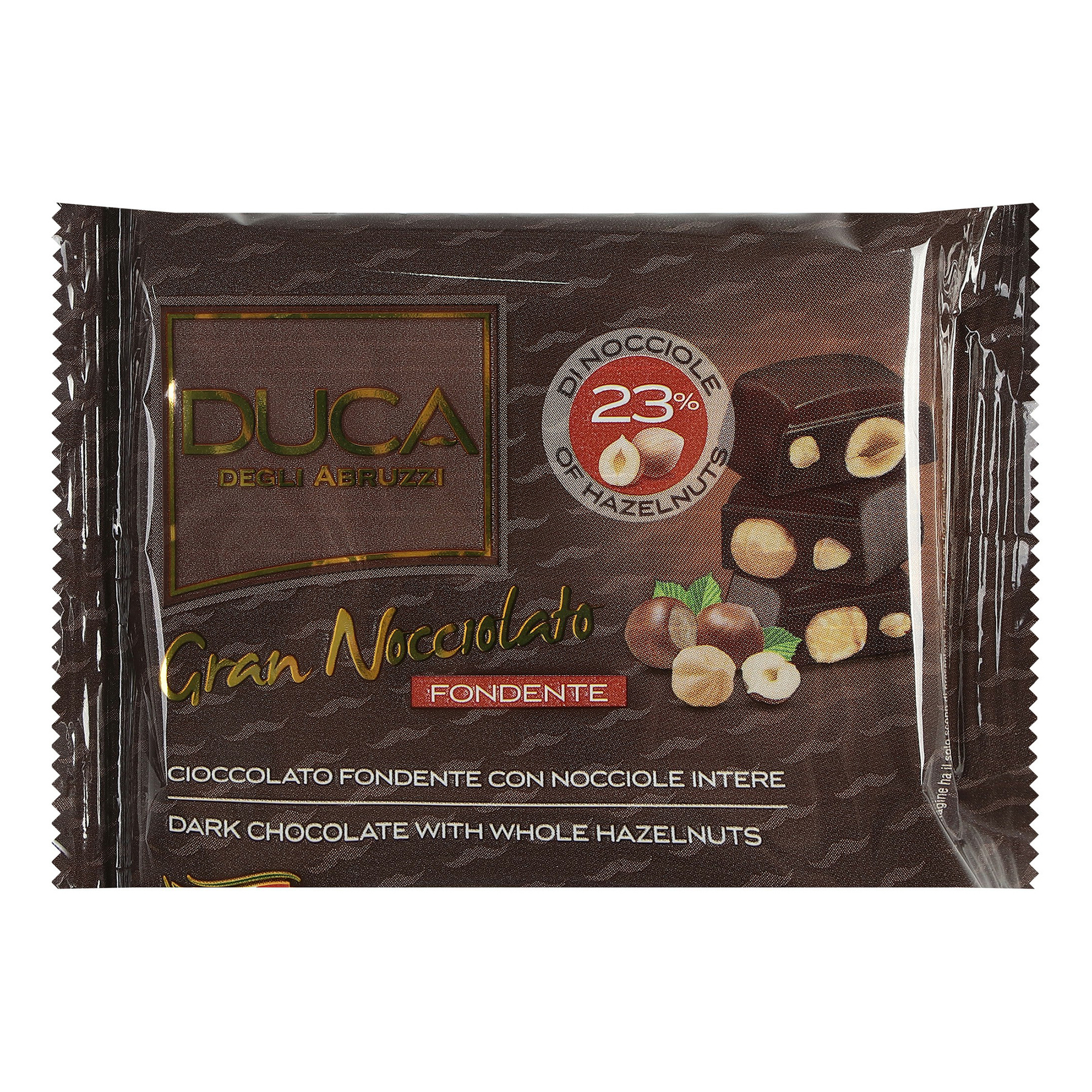 

Шоколад Cerealitalia Duca темный с фундуком 100 г
