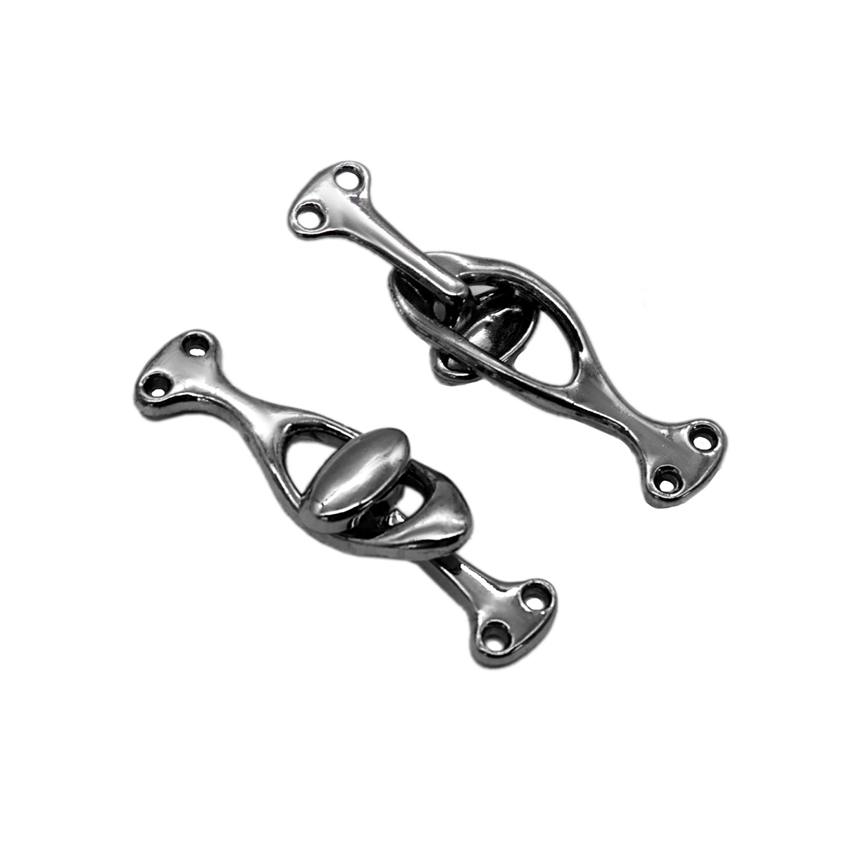 

DF-269 Крючок (M) 3,6см*1,0см (Pewter (олово (черный никель), 6 шт, 612669