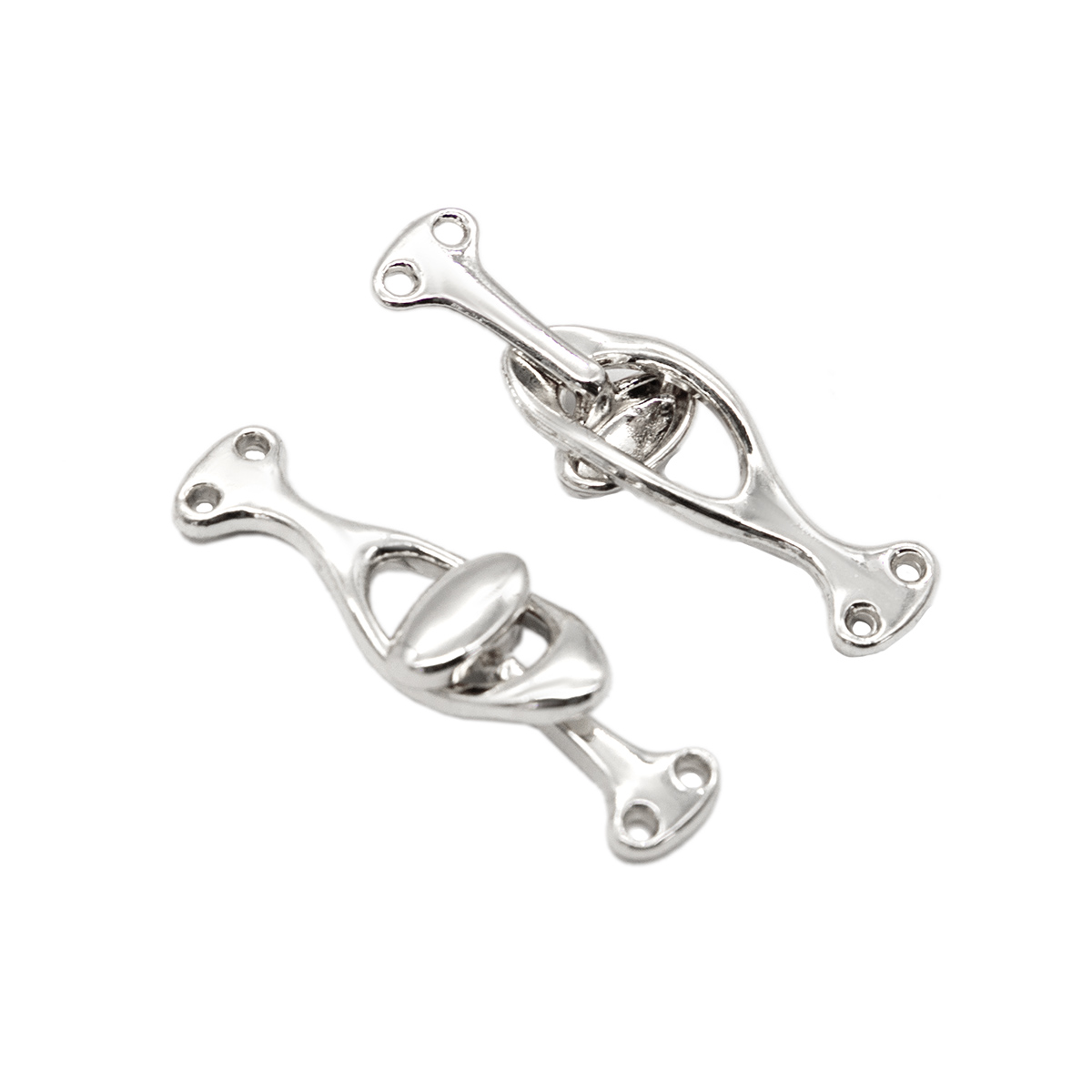 

DF-269 Крючок (M) 3,6см*1,0см (Nickel (серебро (никель), 6 шт, Серебристый
