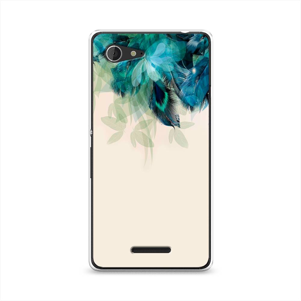 

Чехол Awog "Перья голубого цвета" для Sony Xperia E3, 52750-2