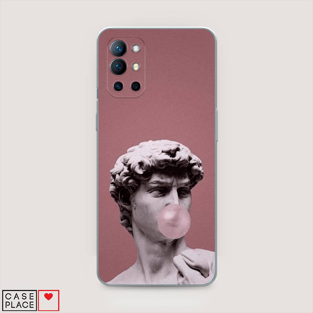 

Чехол Awog на OnePlus 9R / ВанПлас 9R "Modern David", Синий, 151650-9