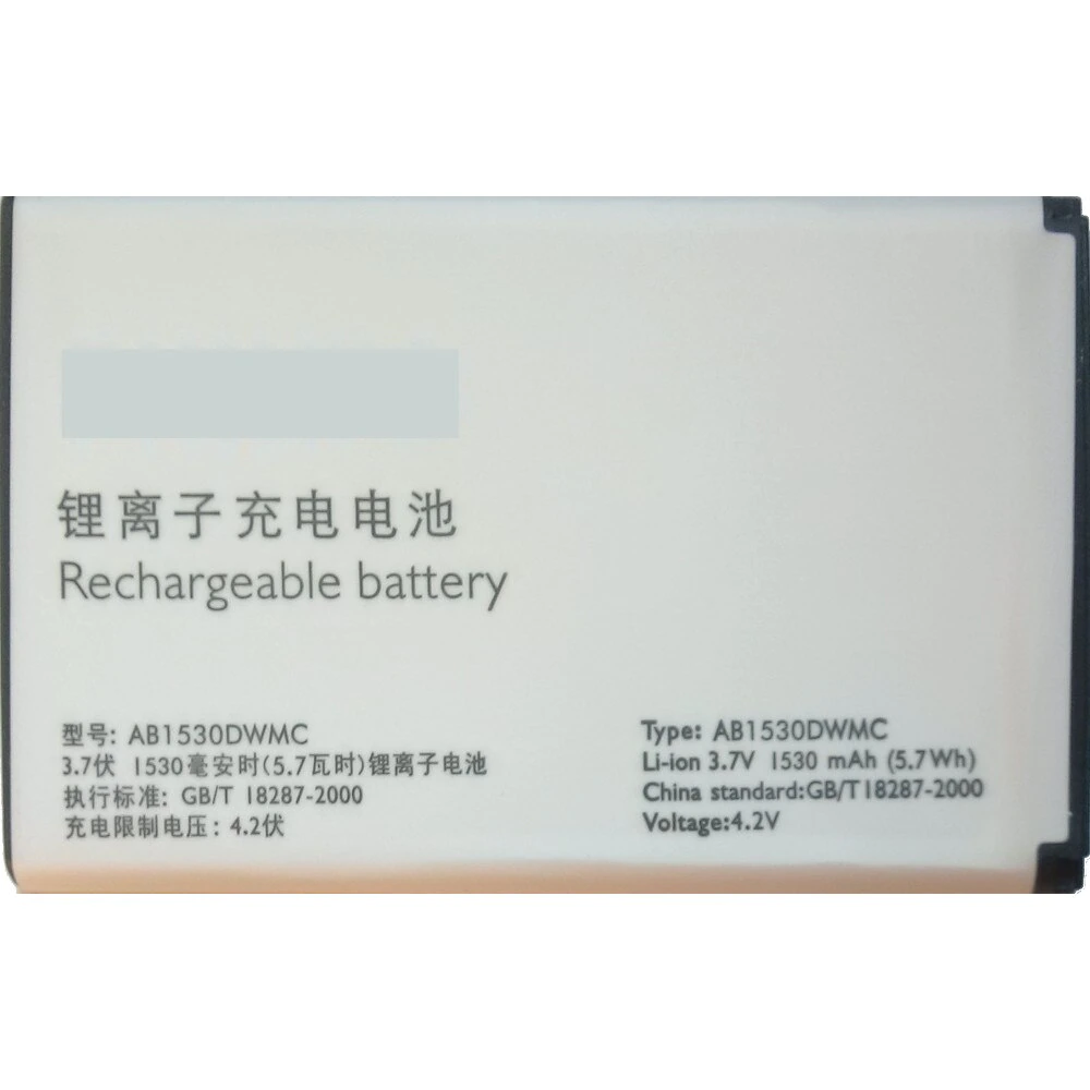

Аккумуляторная батарея AB1530DWMC для Philips Xenium T910, AB1530DWMC