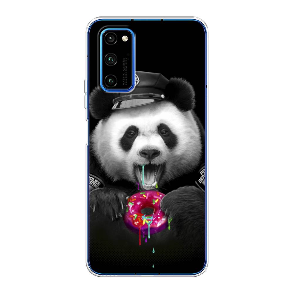 

Чехол Awog на Huawei Honor V30 Pro "Панда police", Черный;белый;розовый, 611450-2