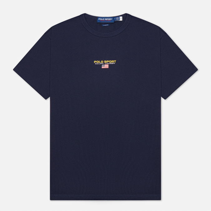 

Футболка мужская Polo Ralph Lauren 710-836755 синяя XL, 710-836755