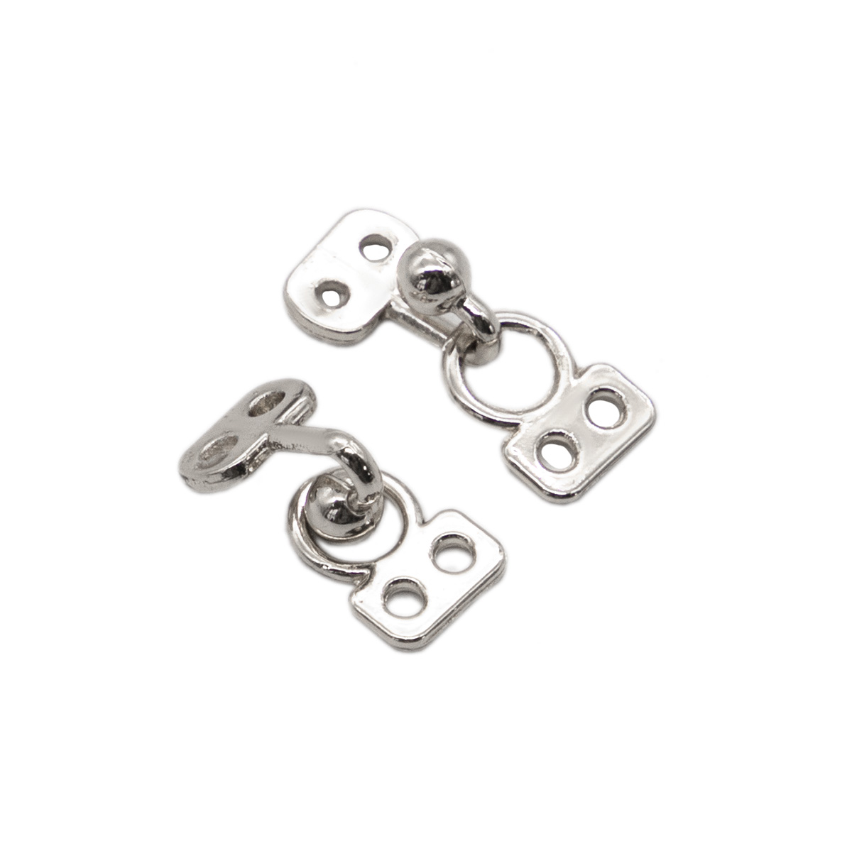

DF-207 Крючок 1,7*0,6см (nickel), 10 шт, Серебристый, 498885