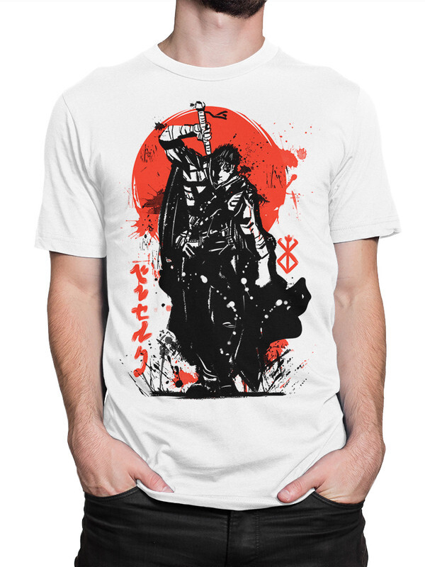 

Футболка мужская DreamShirts Studio Аниме Берсерк - Гатс 584-berserk-2 белая L, Белый, Аниме Берсерк - Гатс 584-berserk-2