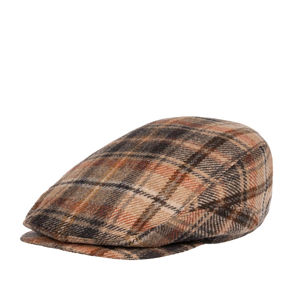 

Кепка реглан унисекс Stetson 6380318 DRIVER CAP WOOL CHECK коричневая/бежевая, р, Коричневый, 6380318 DRIVER CAP WOOL CHECK