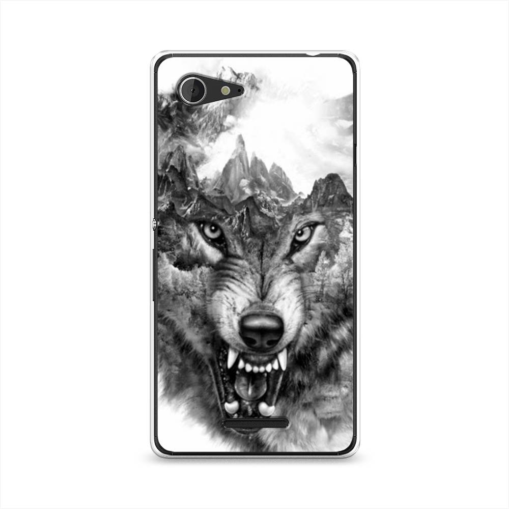 

Чехол Awog "Волк в горах" для Sony Xperia E3, 52750-1