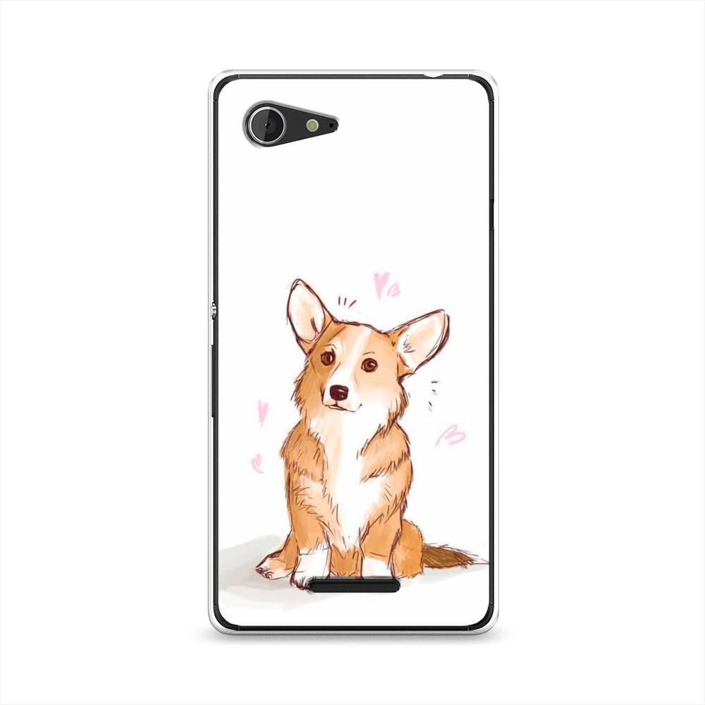 

Чехол Awog "Корги любовь" для Sony Xperia E3, 52750-1