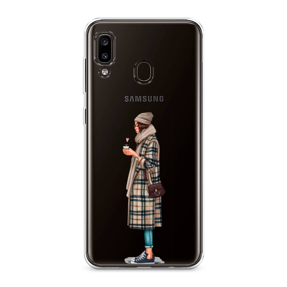 

Чехол на Samsung Galaxy A30 "Утренний кофе", Коричневый;бежевый, 27550-6