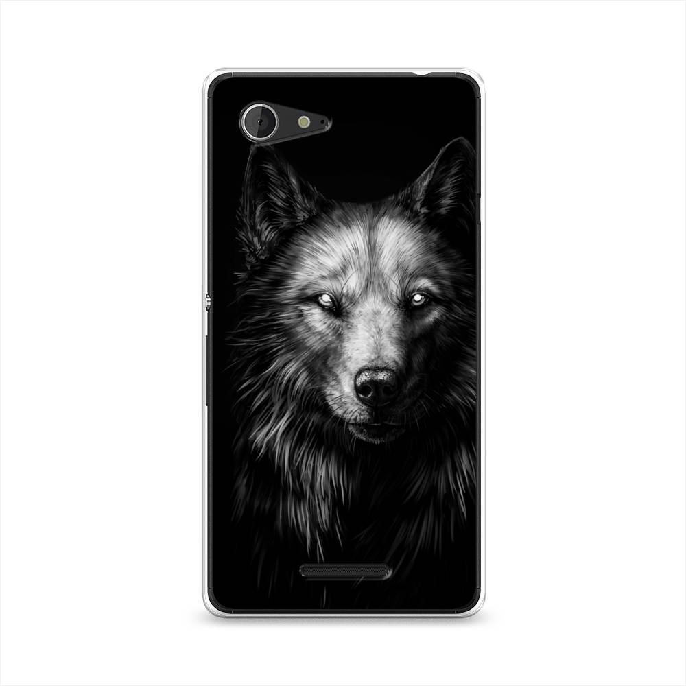 

Чехол Awog "Волк черно белый" для Sony Xperia E3, 52750-1