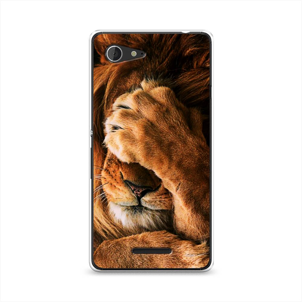 

Чехол Awog "Львиный стыд" для Sony Xperia E3, 52750-1