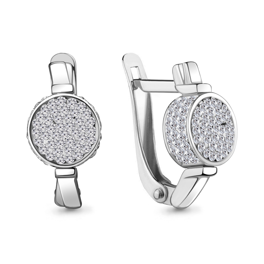 

Серьги из серебра со стеклом Aquamarine Aquamarine 49541_925_р, 49541_925_р
