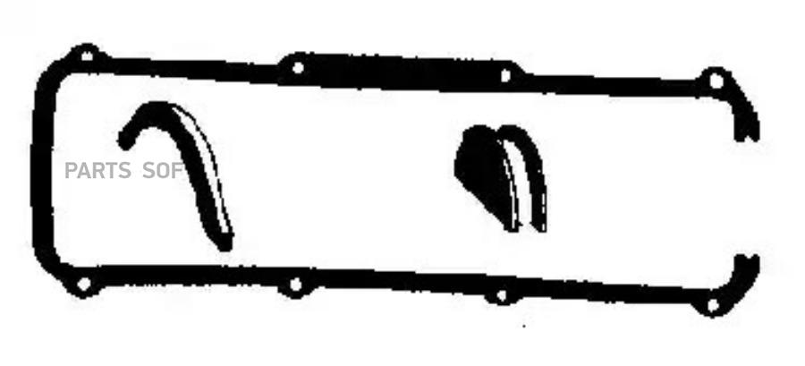 

Rк6399_Прокладка Клапанной Крышки Аudi 80/100, Vw Раssаt 1.3-2.0/1.6D/1.7D 80> BGA rk6399