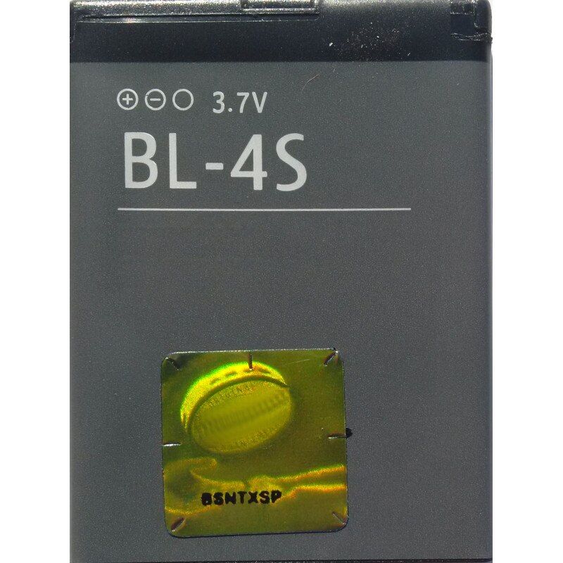 

Аккумуляторная батарея BL-4S для Nokia 2680 Slide 3600 Slide, BL-4S