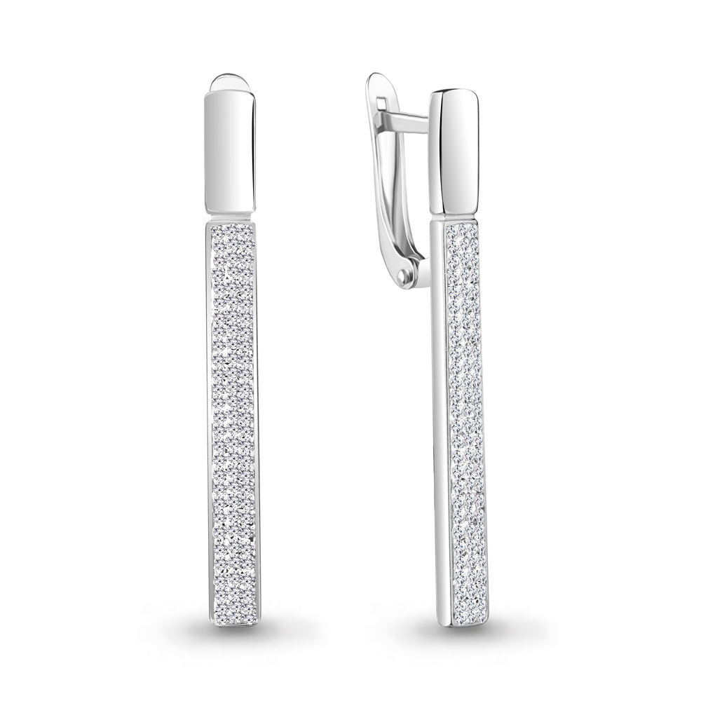 

Серьги из серебра со стеклом Aquamarine Aquamarine 49515_925_р, 49515_925_р