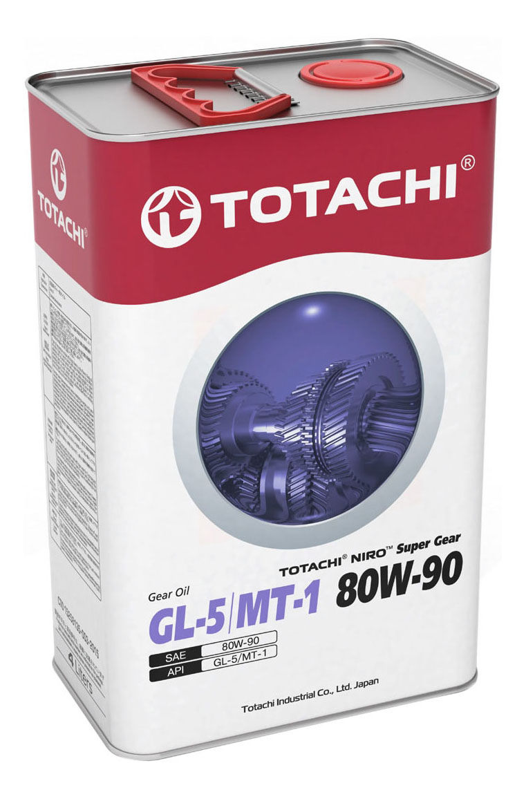 фото Масло трансмиссионное 80w90 totachi niro 4л минеральное super gear gl-5/mt-1 totachi 45899