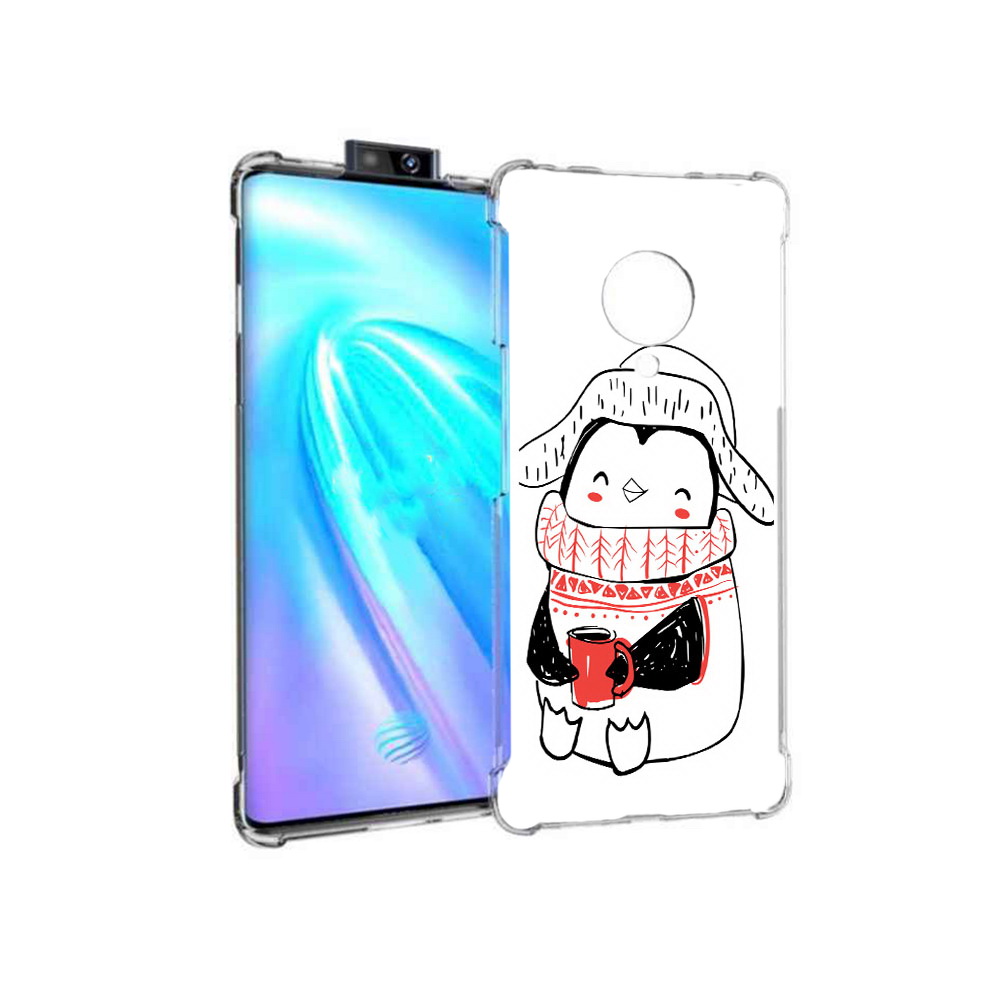 

Чехол MyPads Tocco для Vivo NEX 3 Милый пингвин (PT136035.381.115), Прозрачный, Tocco