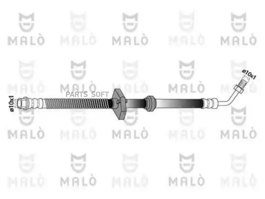

Шланг Тормозной Malo арт. 80226