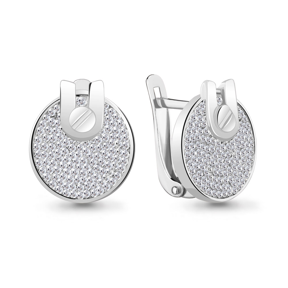 

Серьги из серебра со стеклом Aquamarine Aquamarine 49514_925_р, 49514_925_р