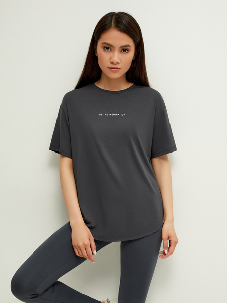 

Футболка женская ZARINA 2368691412 серая L, 2368691412