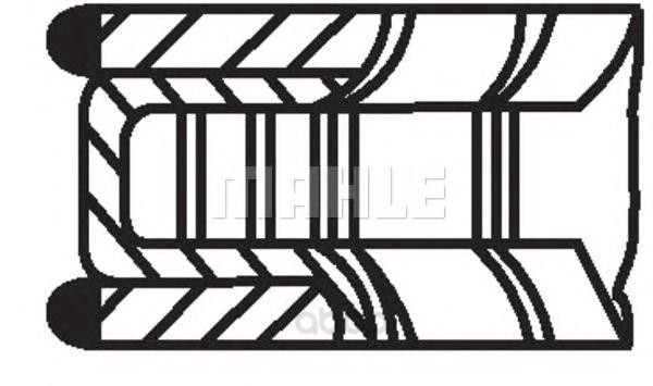 

Mahle/Knecht Кольца Поршневые (К-Т На 1 Цилиндр) 00406N0